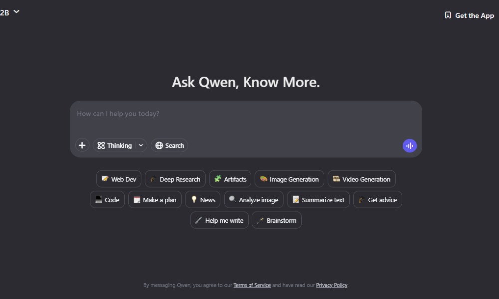 Qwen - [chat.qwen.ai]